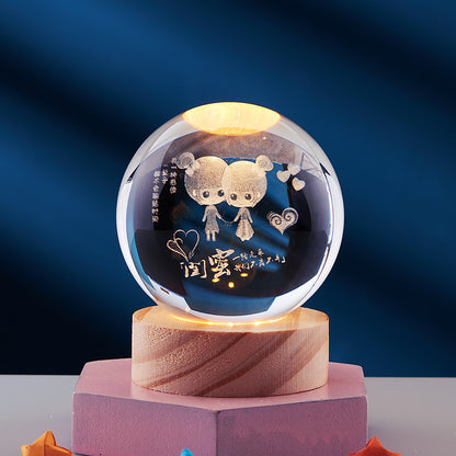 Crystal Ball Night Light