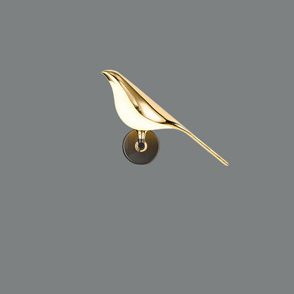 Golden Magpie Wall light