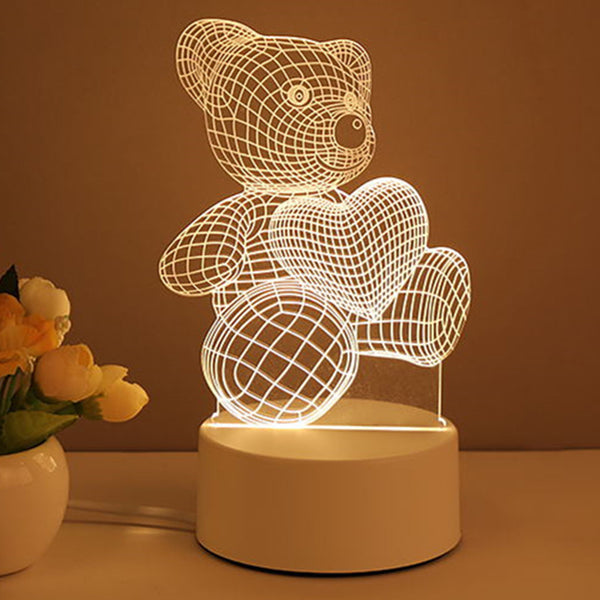 Personalized Night Light Table Lamp