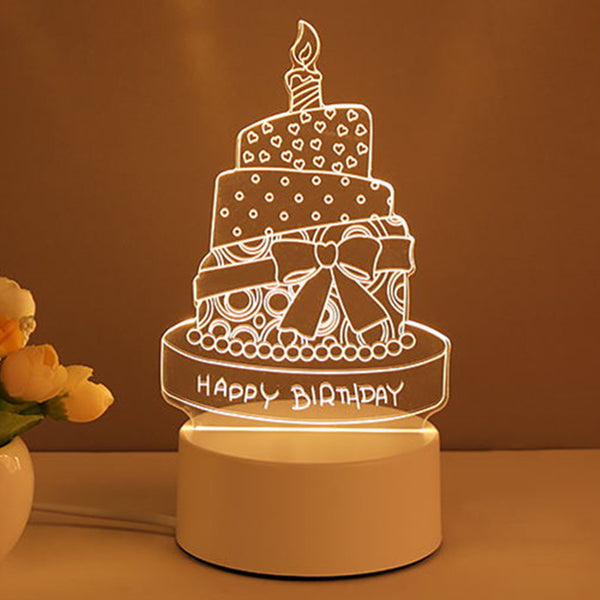 Personalized Night Light Table Lamp