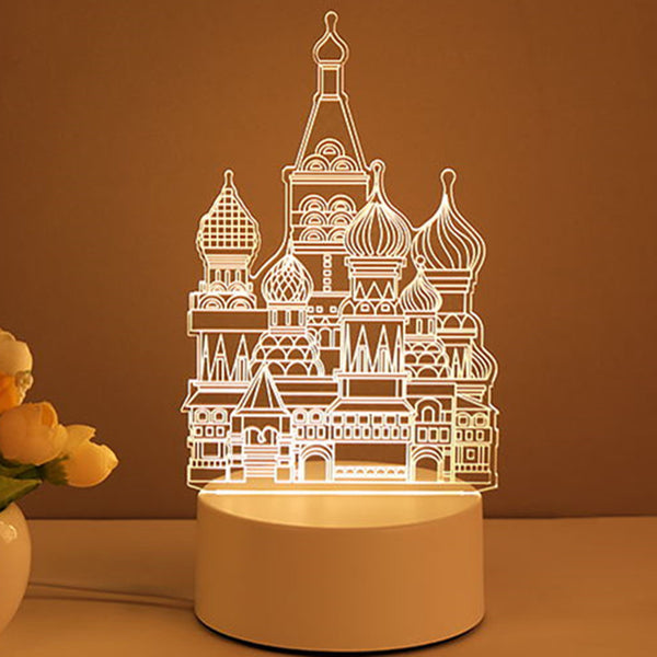 Personalized Night Light Table Lamp