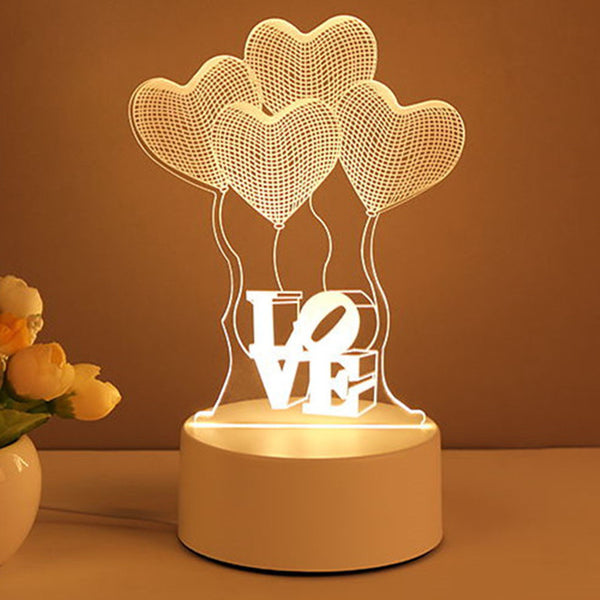 Personalized Night Light Table Lamp