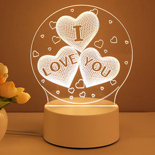 Personalized Night Light Table Lamp