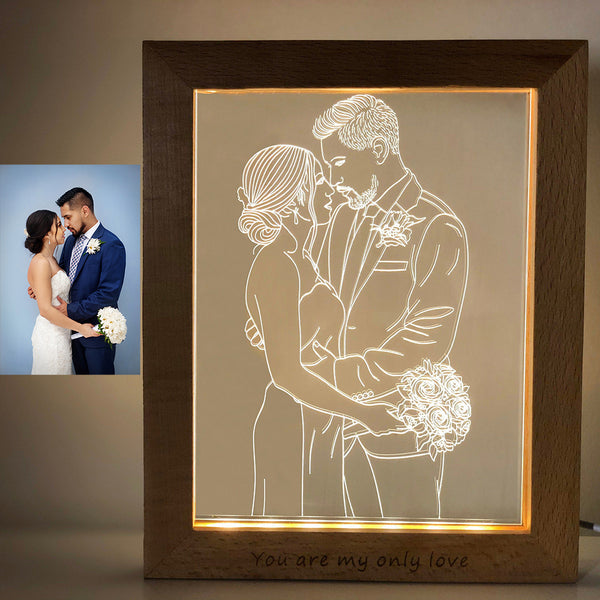 Personalized Memory Frame Lamp