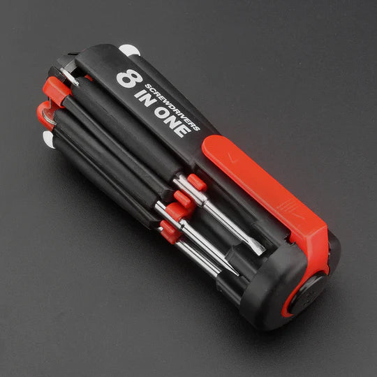 Screwdriver Set with LED Flashlight