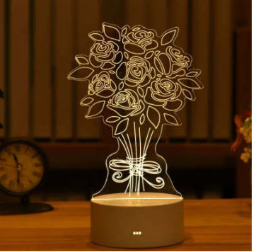 Personalized Night Light Table Lamp