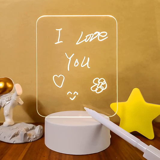 NOPersonalized Note Board Night Lamp