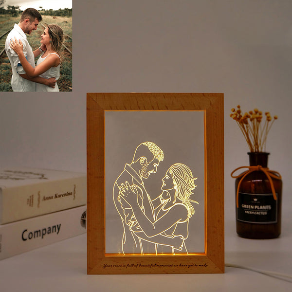 Personalized Memory Frame Lamp