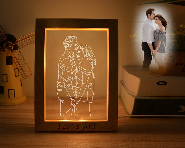 Personalized Memory Frame Lamp